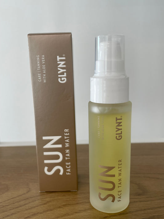 Face tan water