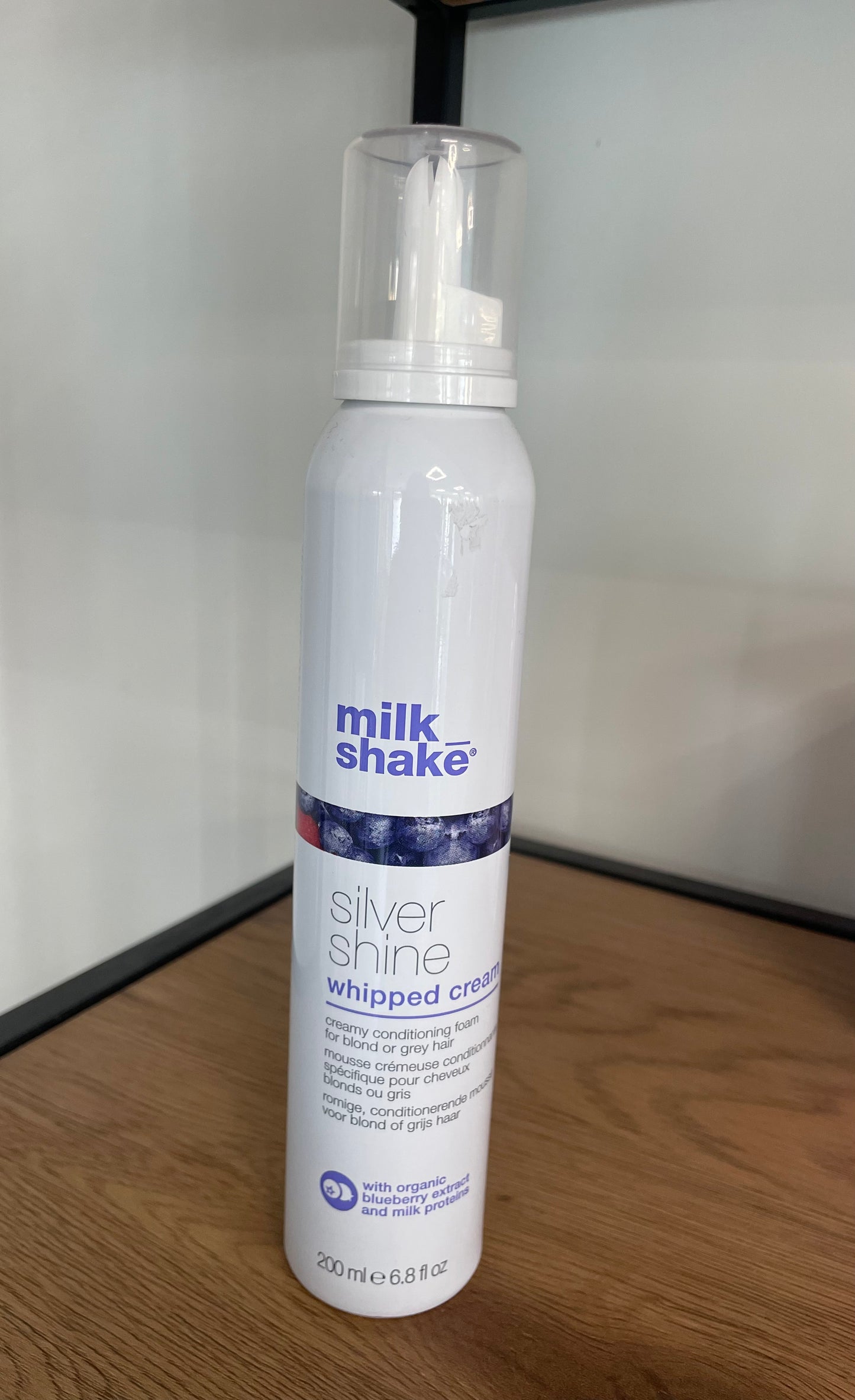 Silver Shine Whipped cream leave in foam